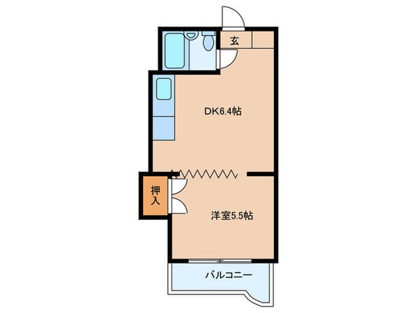 サウスフォ－Ⅰの物件間取画像